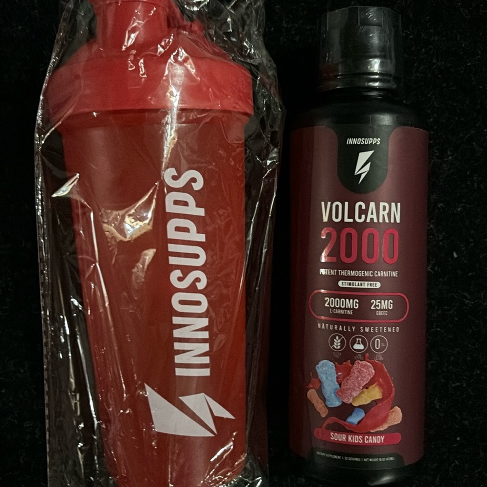 New in packaging Innosupps Volcarn 2000 + Blender bottle with wire whisk ball